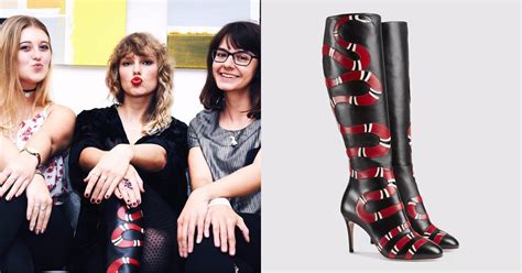 gucci snake boots taylor swift